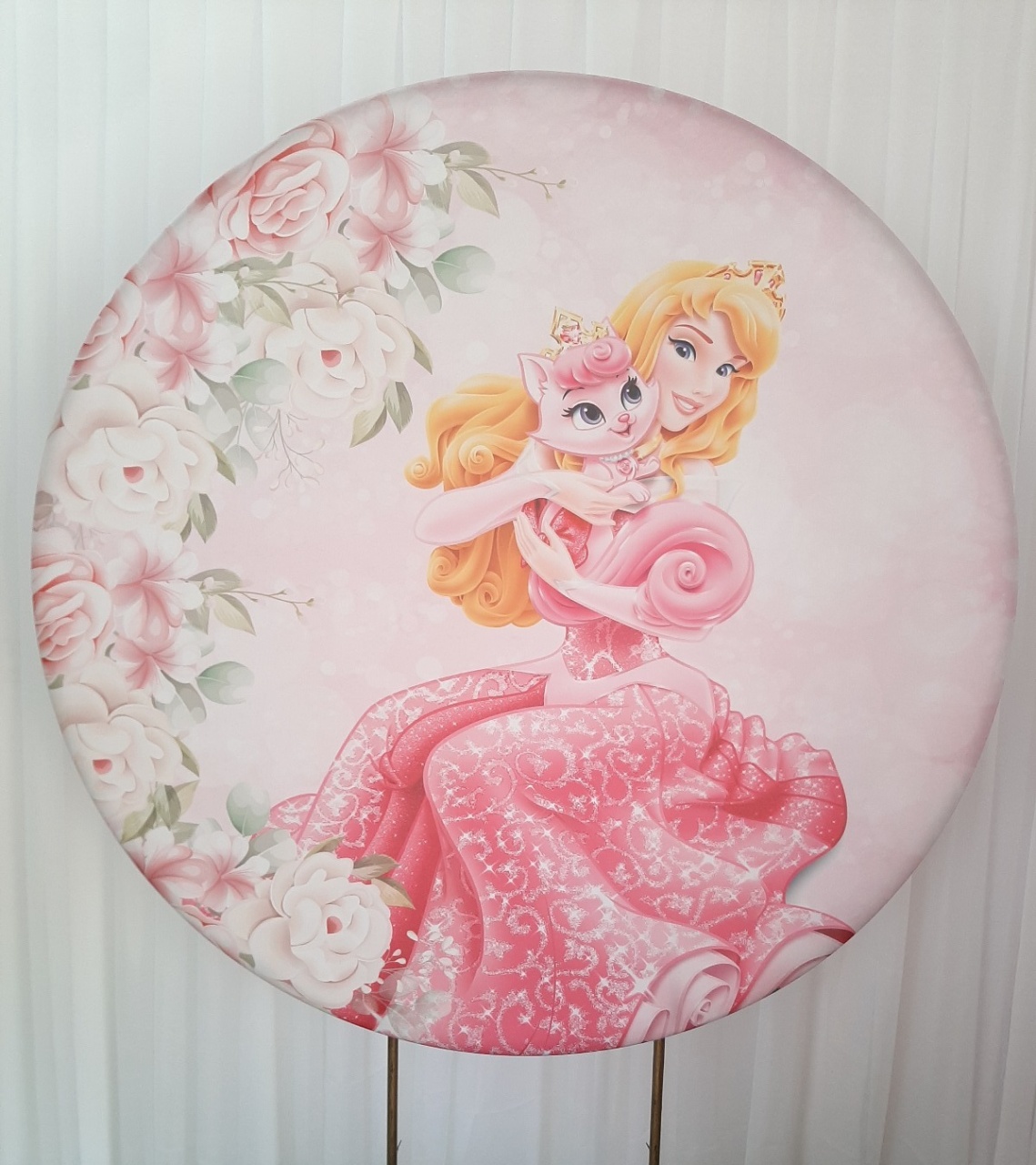 Painel Sublimado Princesa Bela Adormecida (Aurora) - Três Marias Festas
