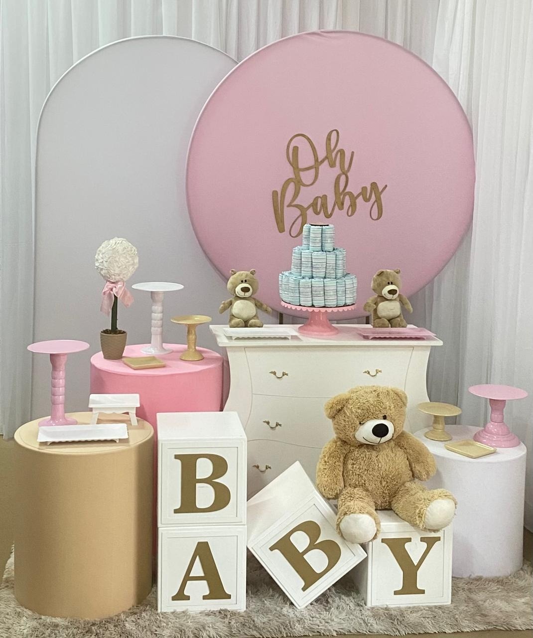 Oh Baby Rosa (Mod2) - Três Marias Festas