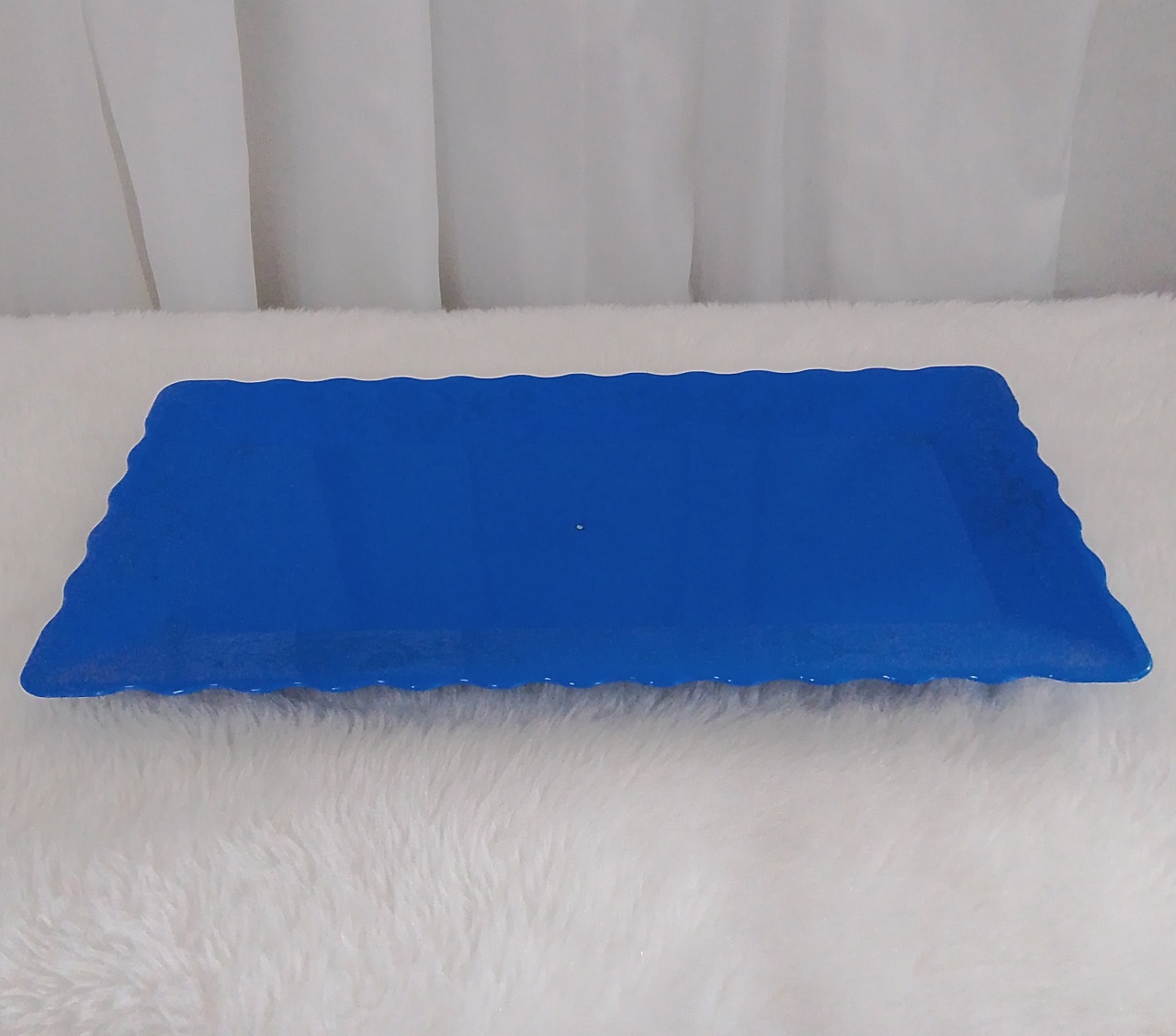 Bandeja / Doceira Azul Royal Mod5 - Três Marias Festas