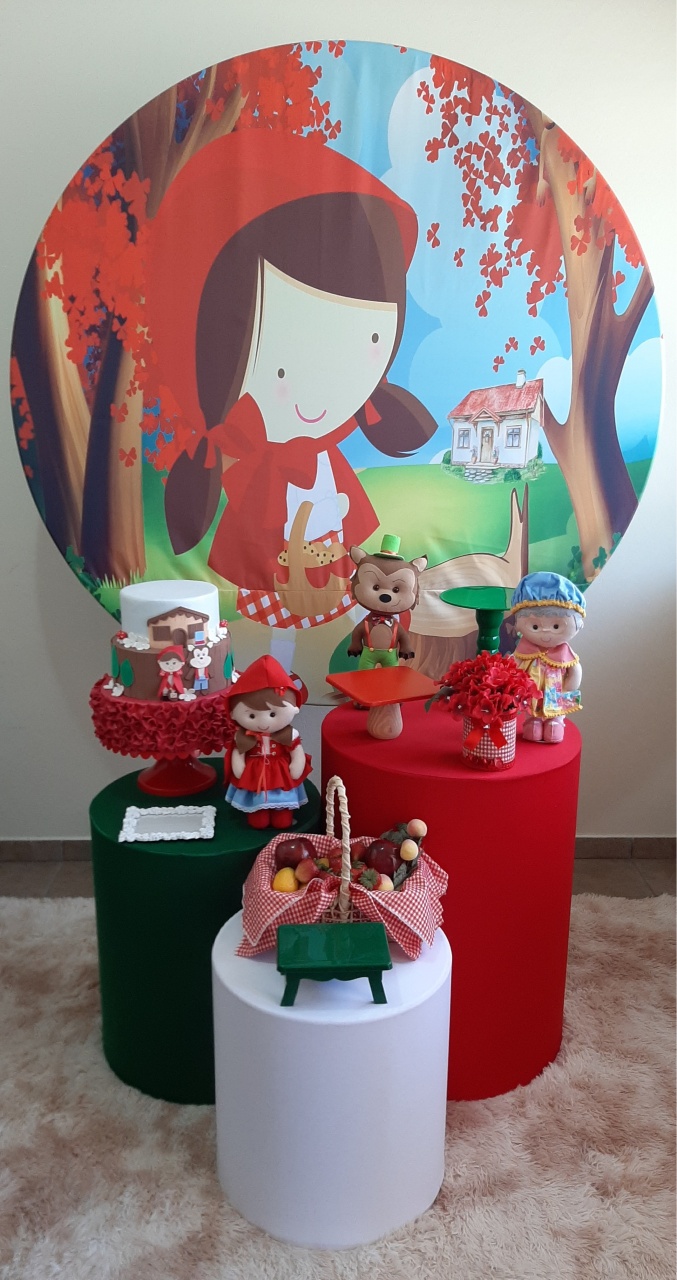 Chapeuzinho Vermelho Cut (Mod 1) - Três Marias Festas