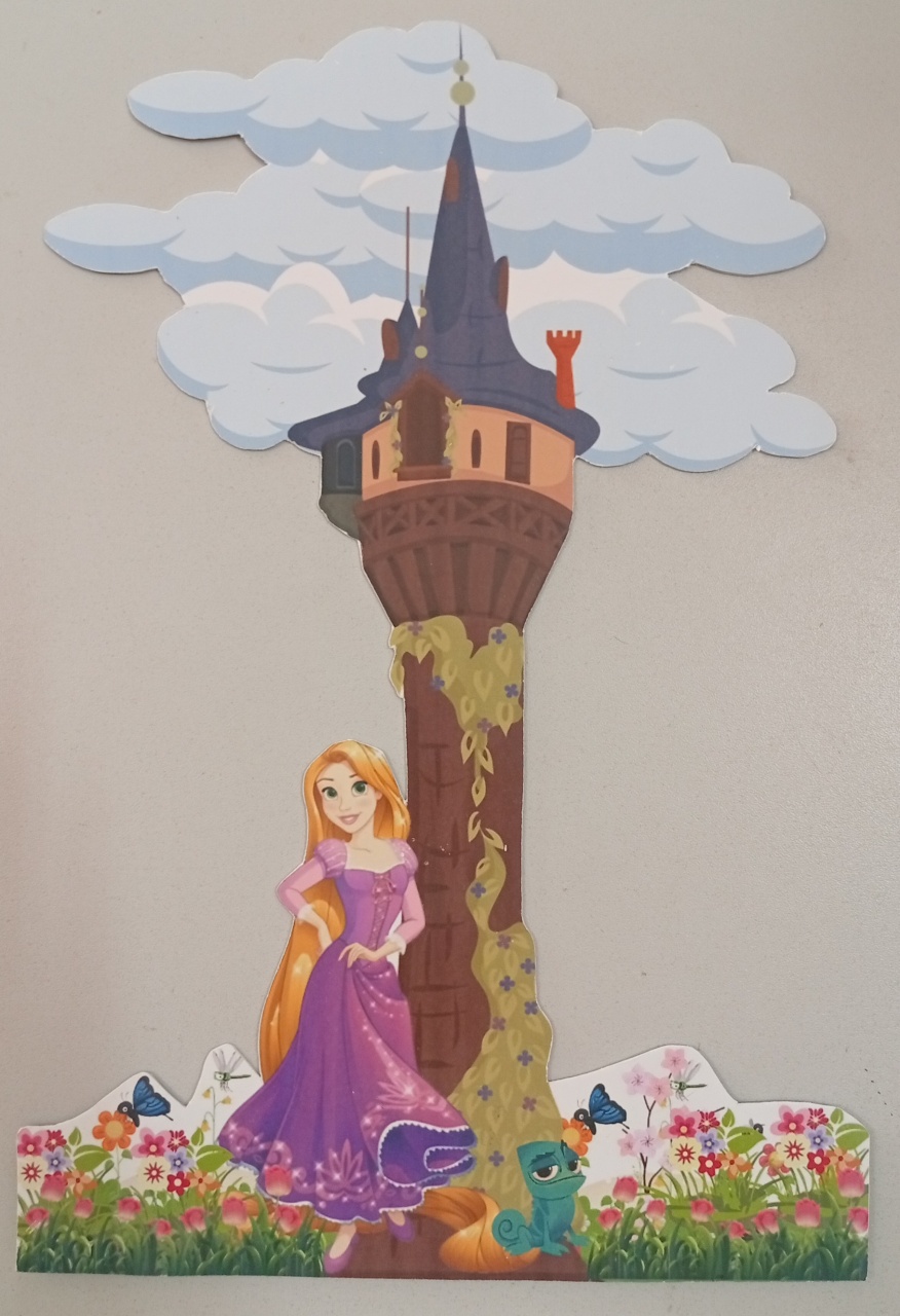 Display Ps - Rapunzel Mod4 - Três Marias Festas