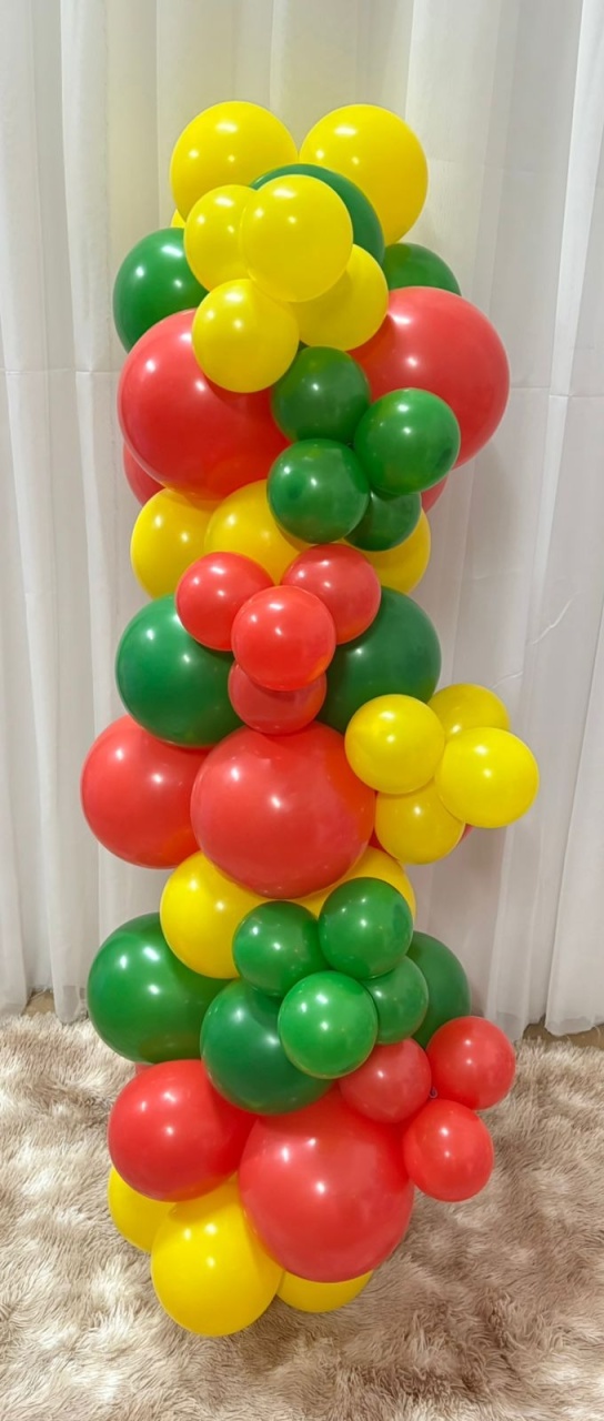 Mini Arco Balões 1,20 Metros - Três Marias Festas