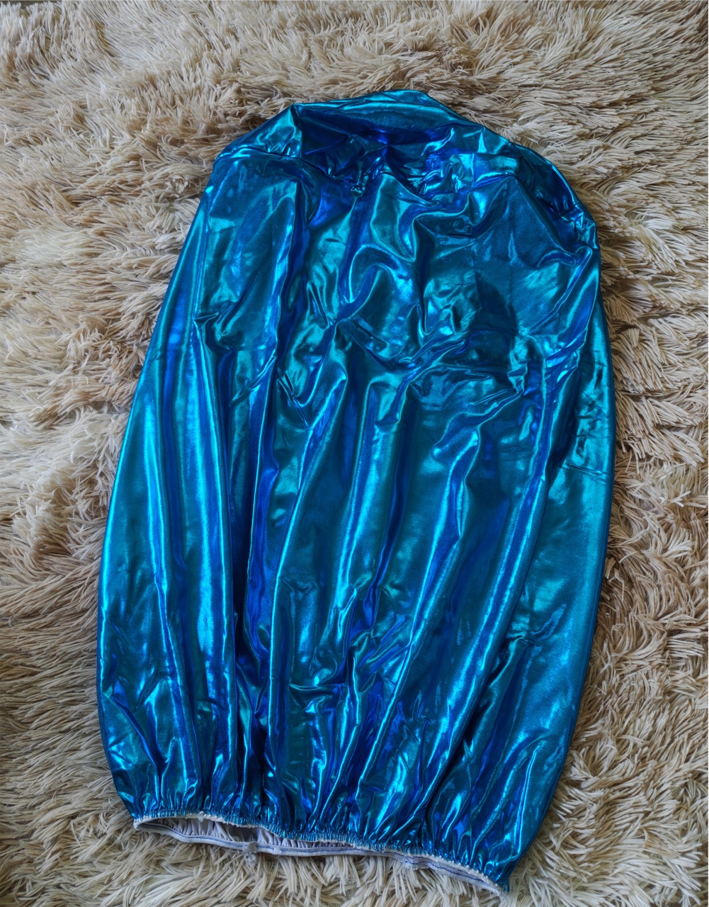 Capa de Cilindro Lisa Azul - Tamanho M - Três Marias Festas