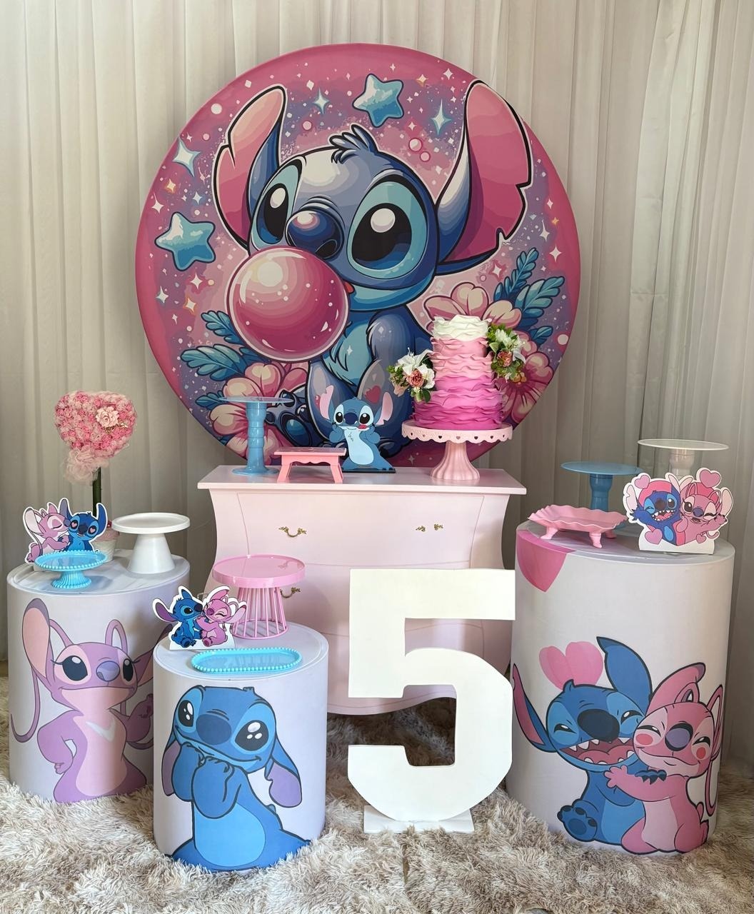 Stitch Chiclé (Mod5) (Cópia) - Três Marias Festas