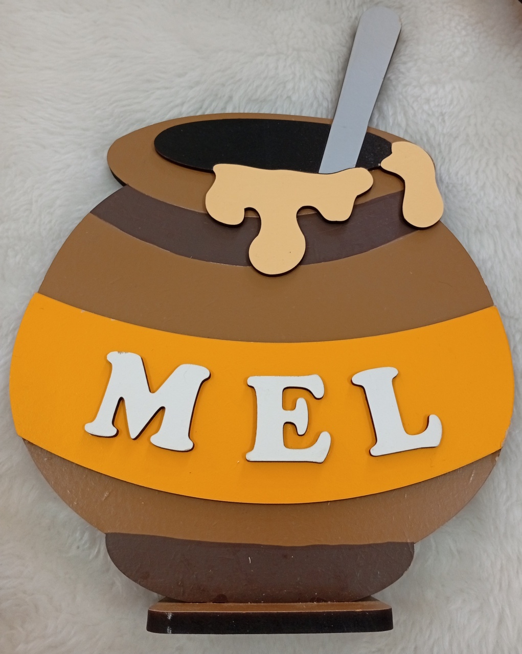 Displays Mdf 3D - Mel (Abelhinha)  - Três Marias Festas