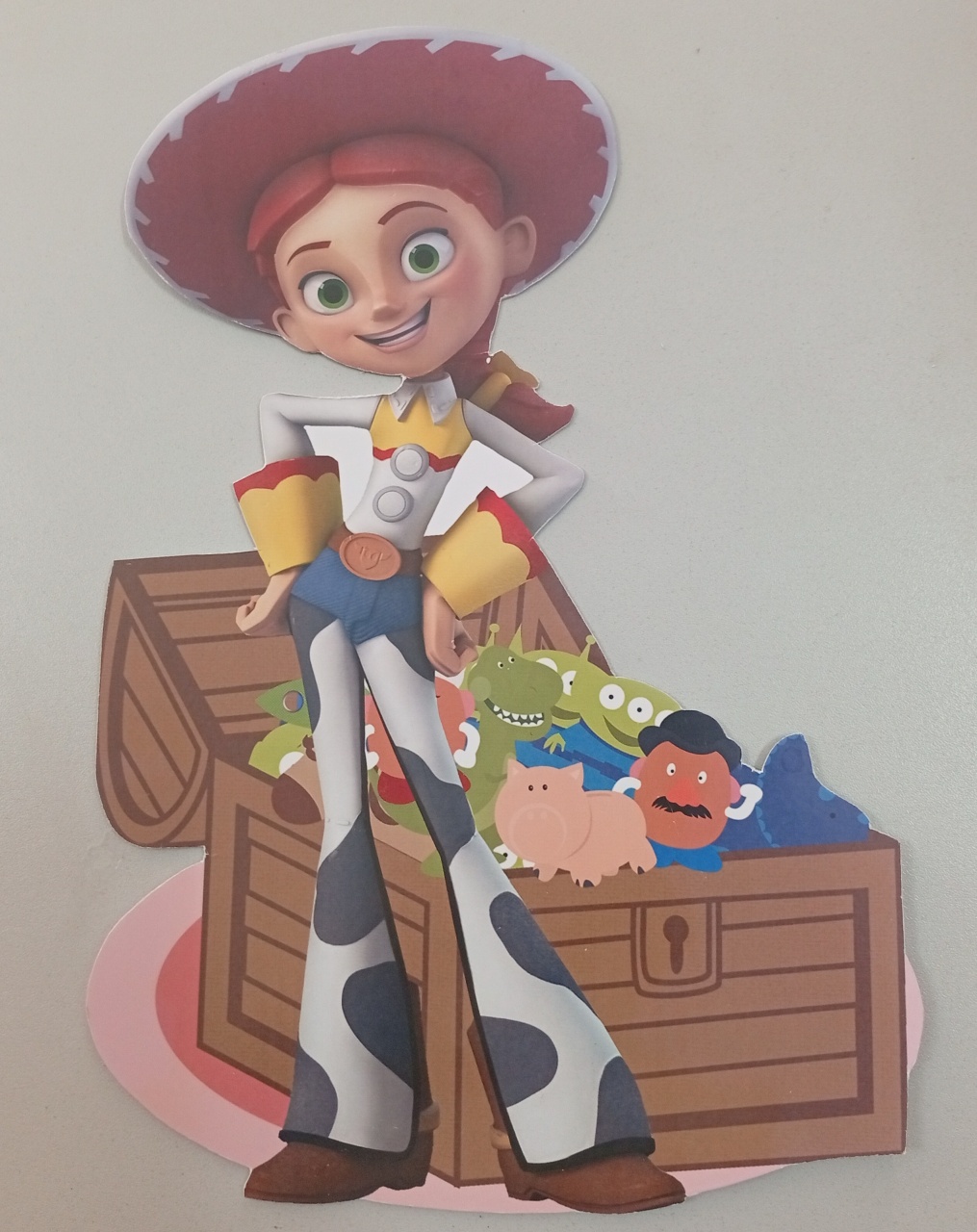 Display Ps - Jessie (Toy Story) Mod2 - Três Marias Festas