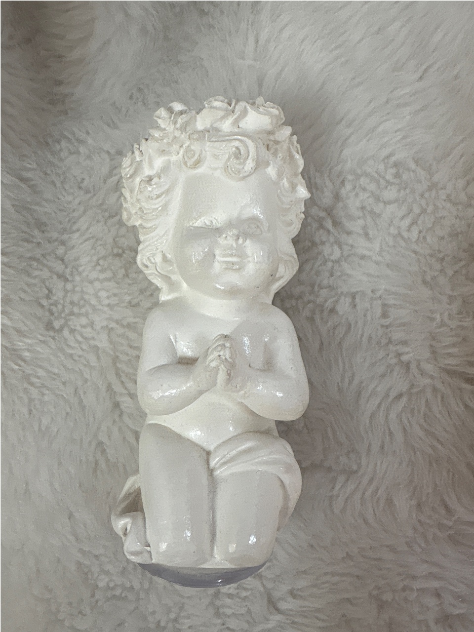 Anjinho de Gesso Rezando - Três Marias Festas