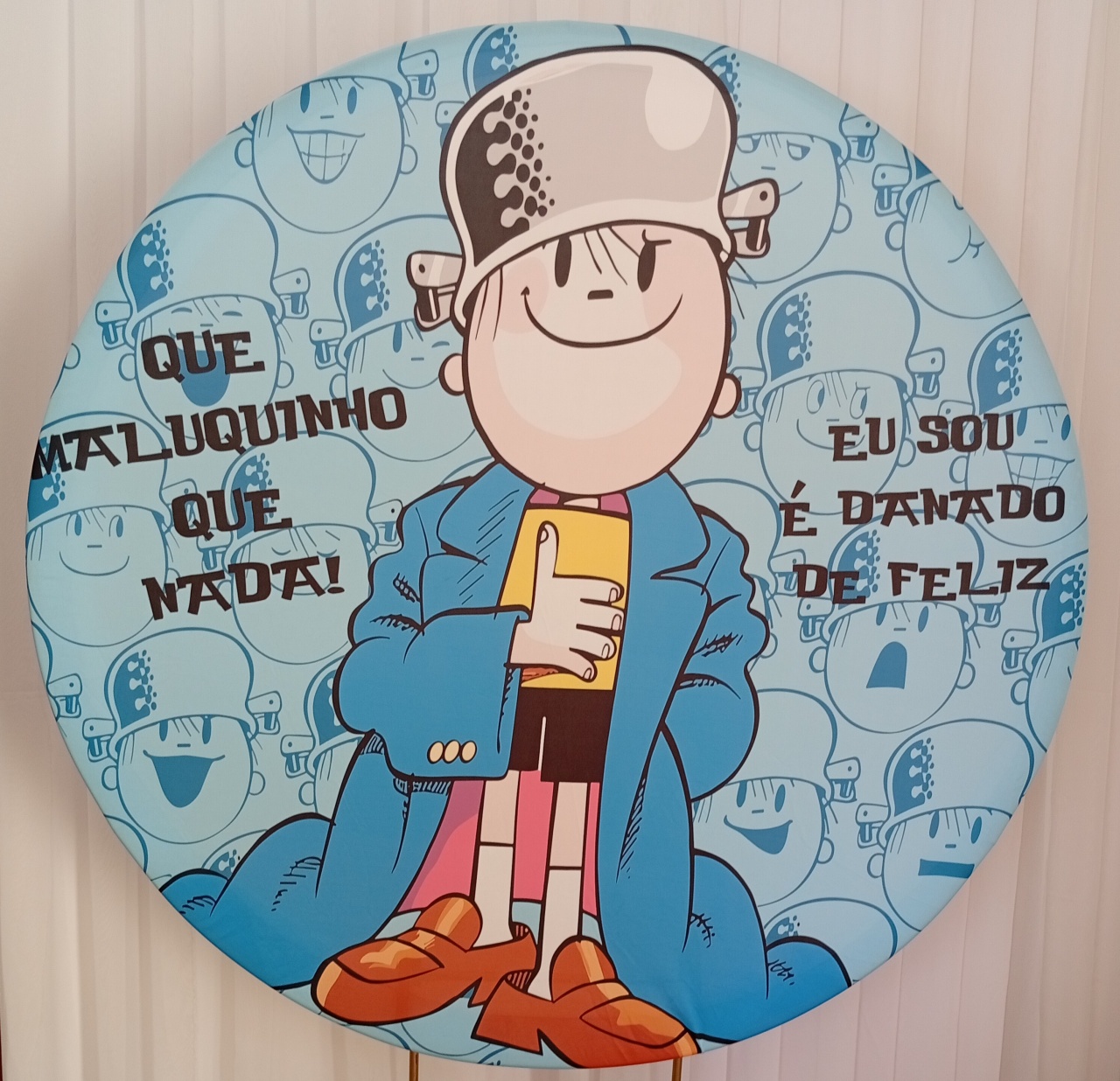 Painel Sublimado Menino Maluquinho  - Três Marias Festas