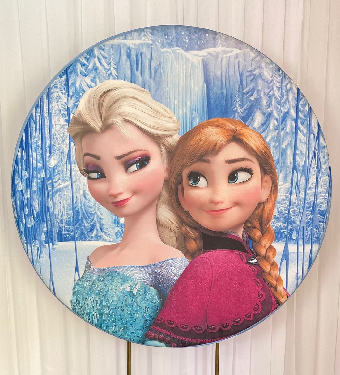 Painel Sublimado  Elza E Ana (Rosto) - Três Marias Festas