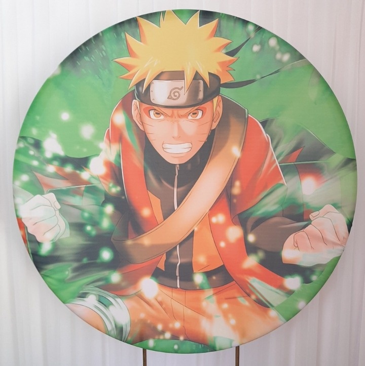 Painel Sublimado Naruto - Três Marias Festas