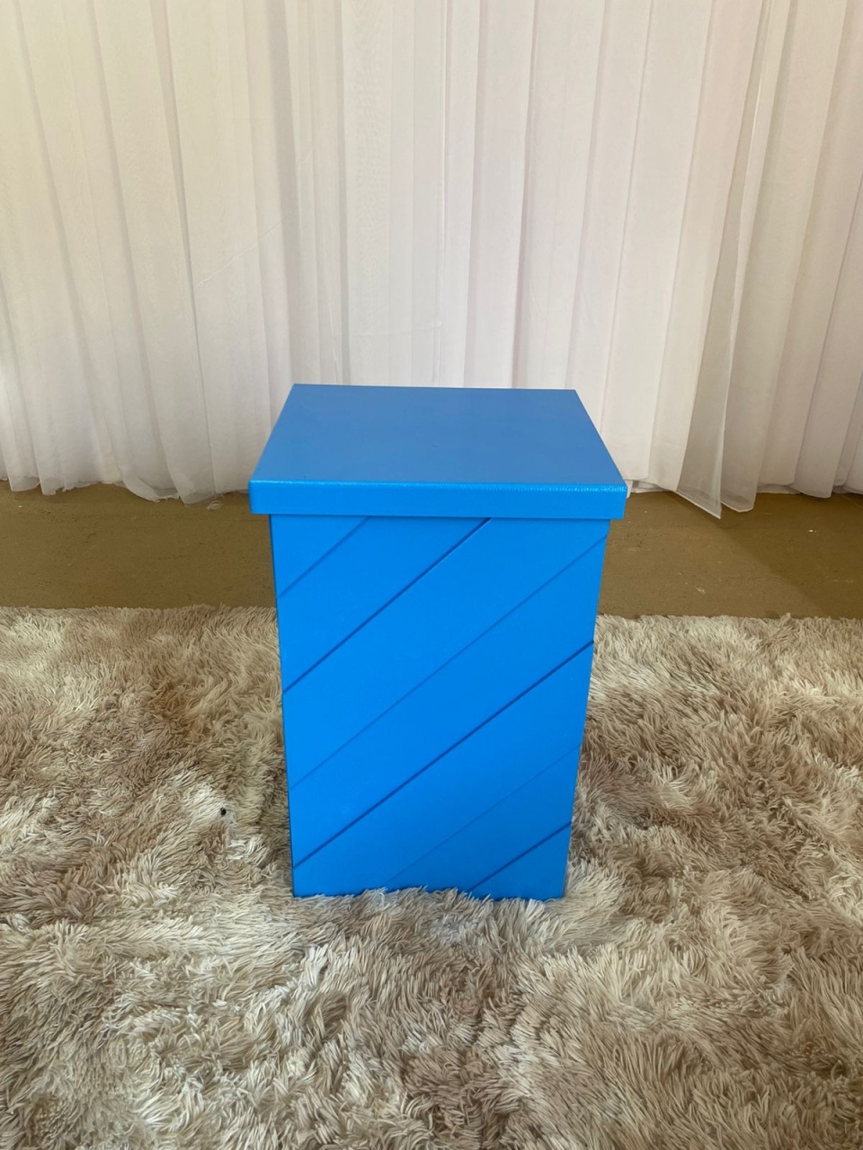 Mesa Ripada Azul Celeste  - Três Marias Festas