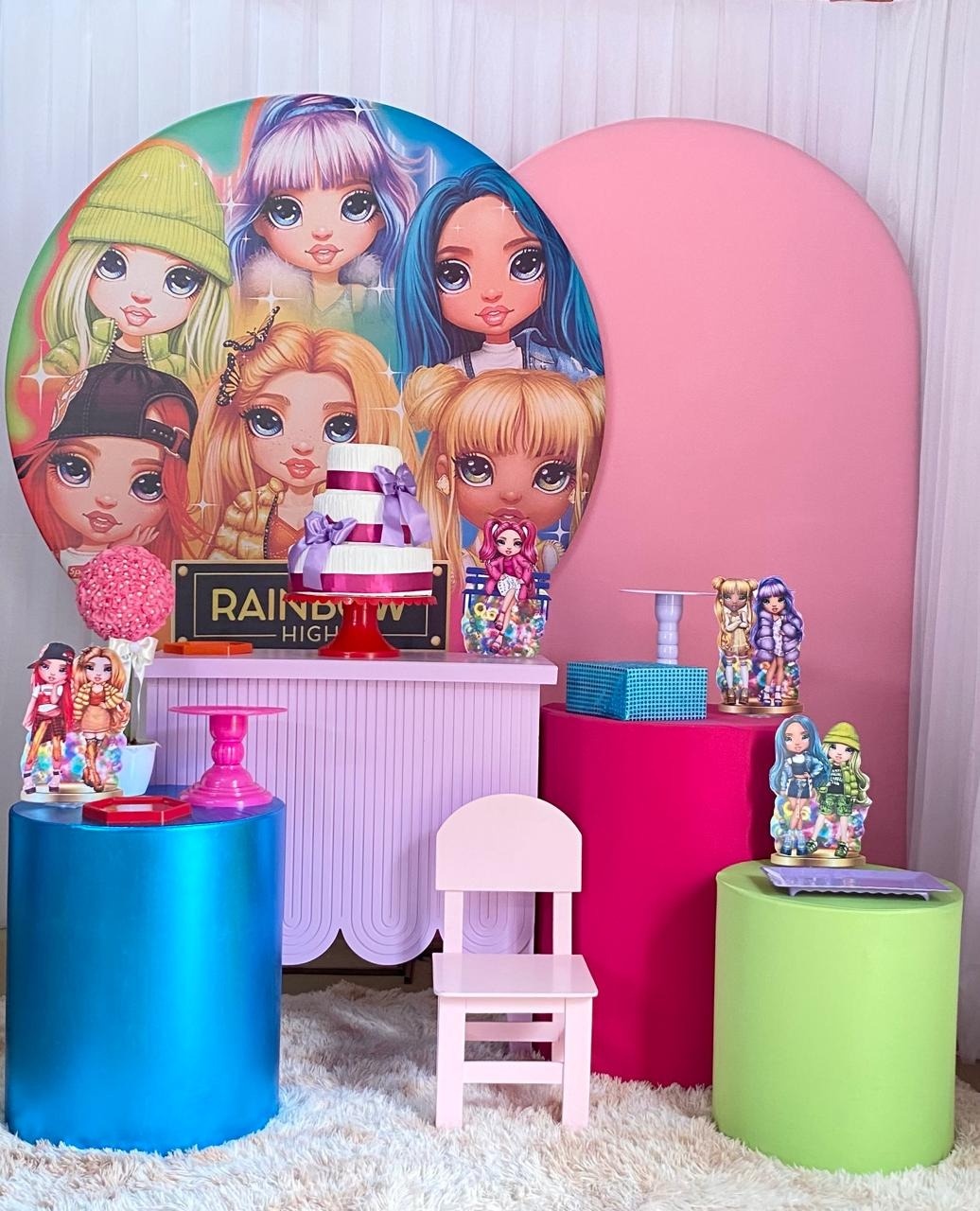 Rainbow High (Mod1) - Três Marias Festas