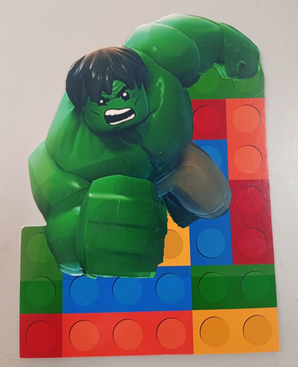 Display Ps -  Lego Heróis Mod2 - Três Marias Festas