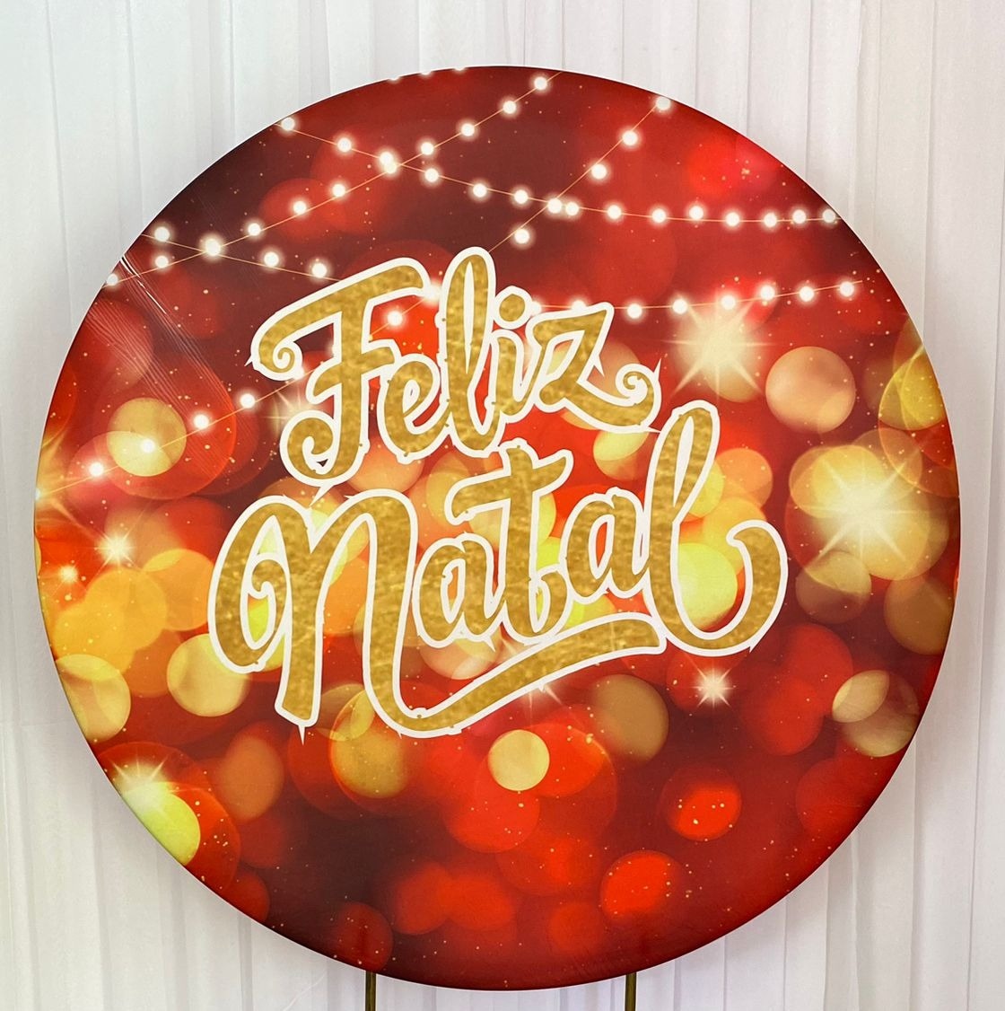 Painel Sublimado Feliz Natal  - Três Marias Festas