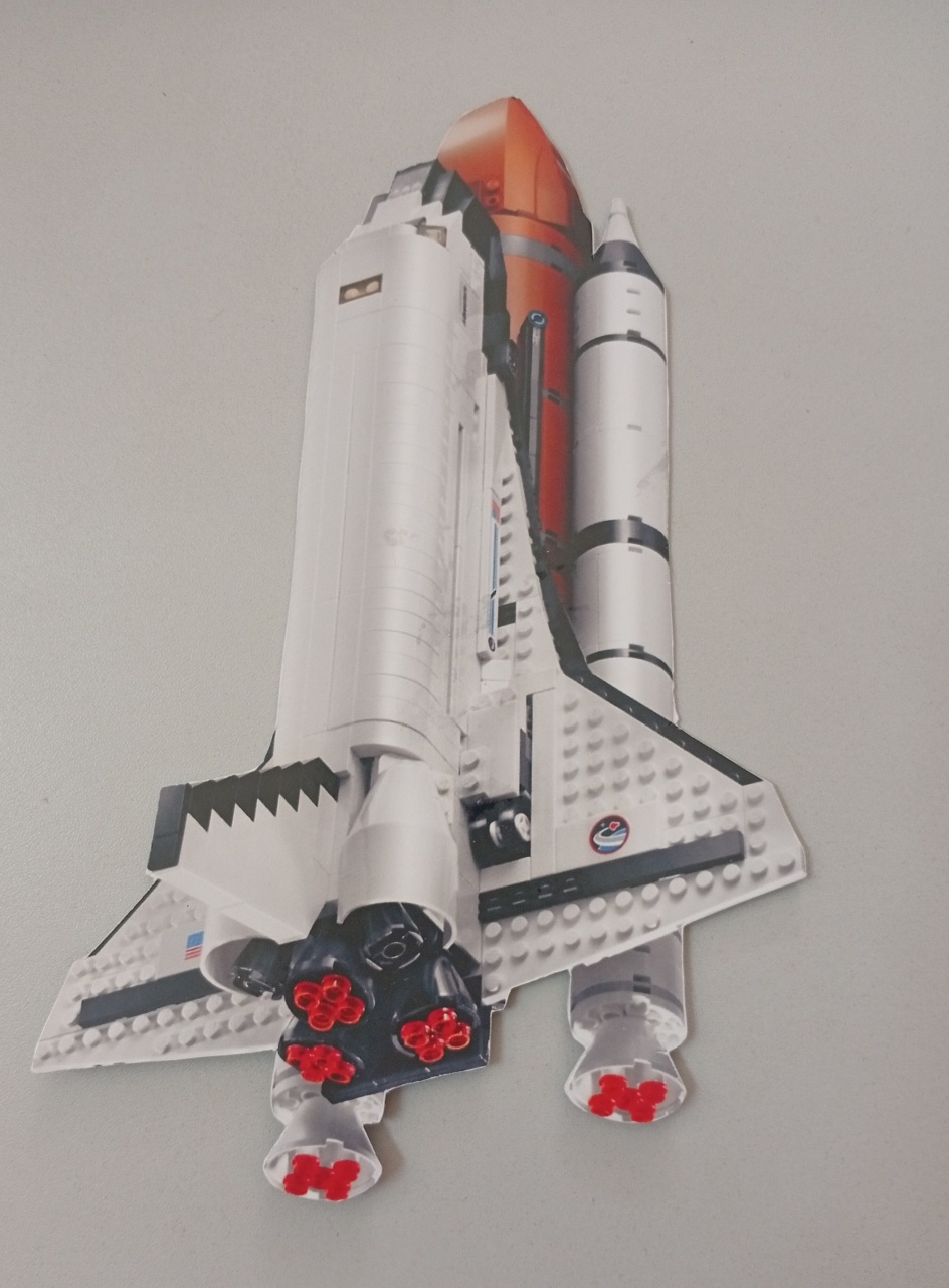 Display Ps - Lego (Espaçonave) - Três Marias Festas