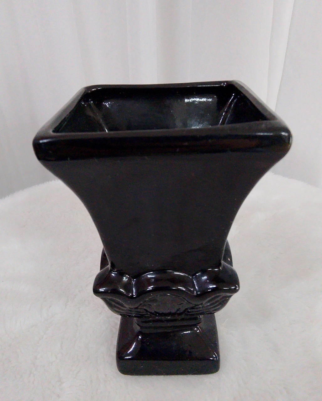 Vaso Cerâmica Preto (Mod2)) - Três Marias Festas