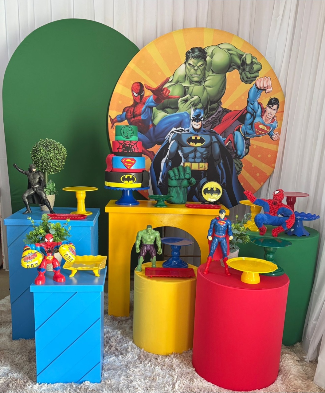 Heróis E Vingadores (Mod1) - Três Marias Festas