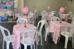 Toalha de Mesa Rosa Bb - imagem 1