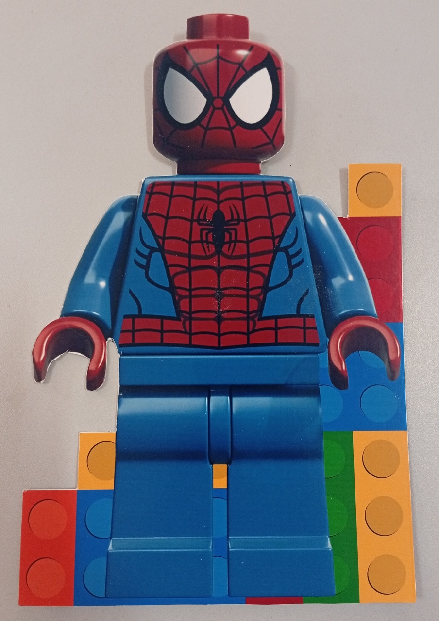 Display Ps -  Lego Heróis Mod3 - Três Marias Festas
