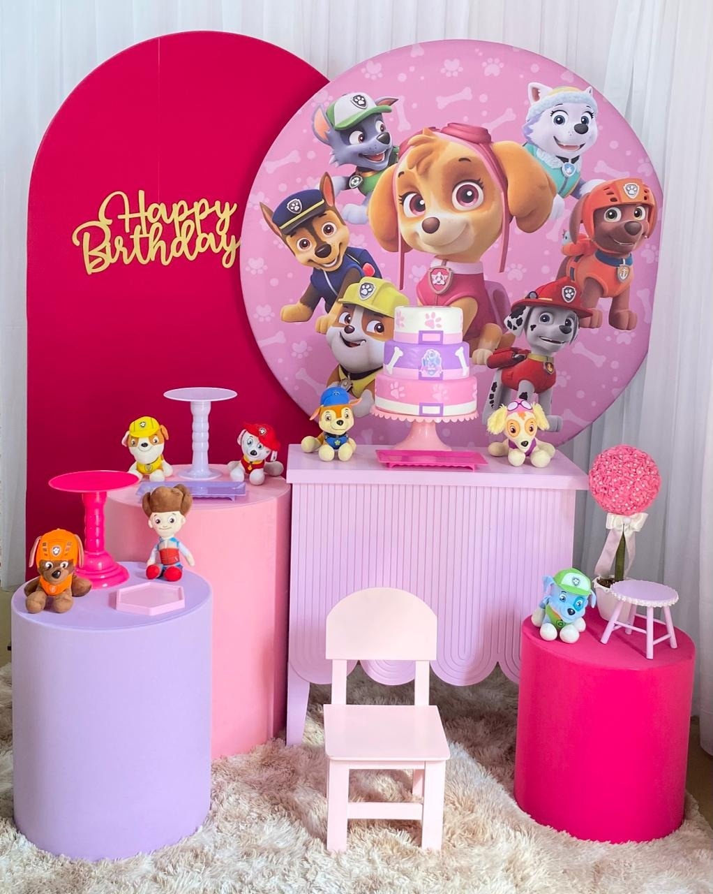 Patrulha Canina Skye Mod2 - Três Marias Festas
