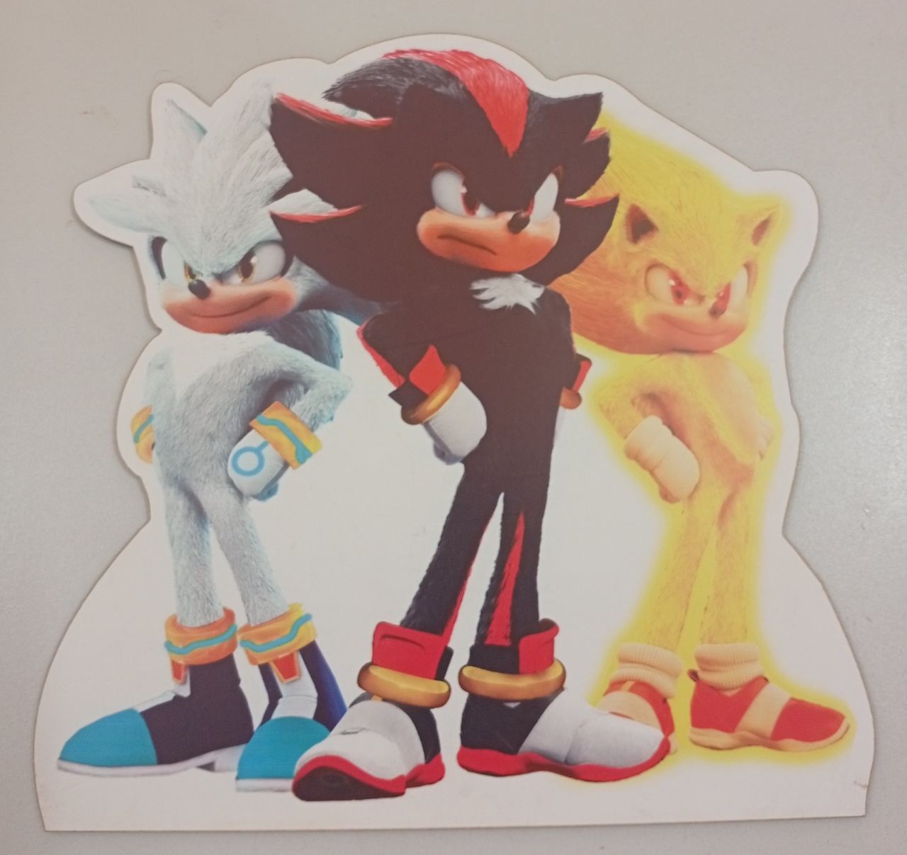 Display Simples - Sonic E Amigos Mod1 - Três Marias Festas