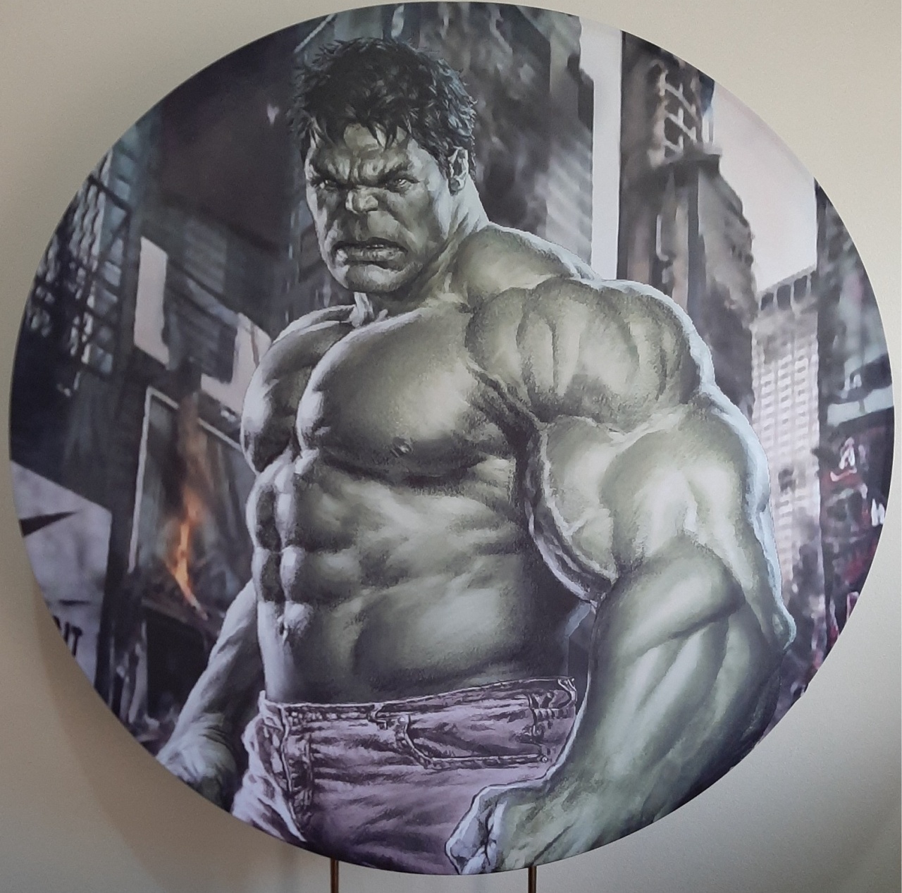 Painel Sublimado Hulk - Três Marias Festas
