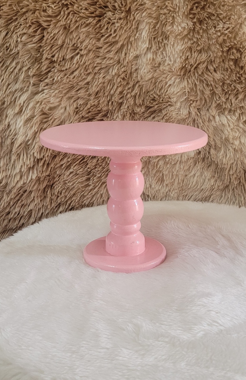 Bandeja / Doceira Rosa Bebê - Três Marias Festas