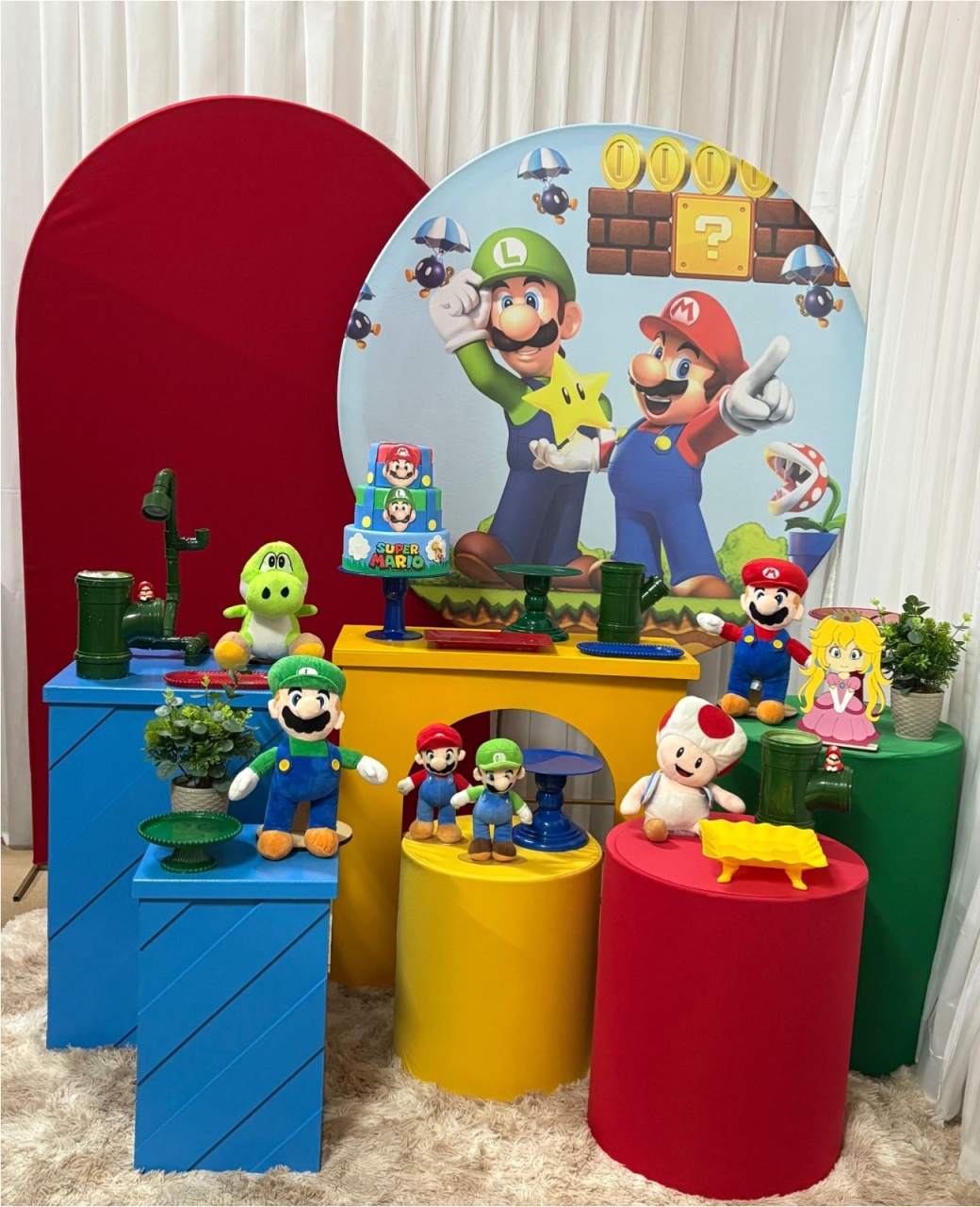 Super Mário Bross - Três Marias Festas