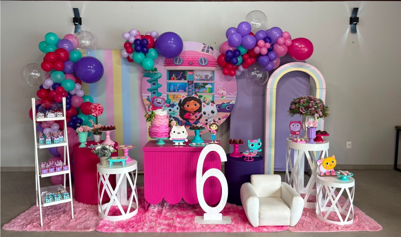 Projetos & Montagens de Decoração - Casa Mágica da Gabby - Três Marias Festas