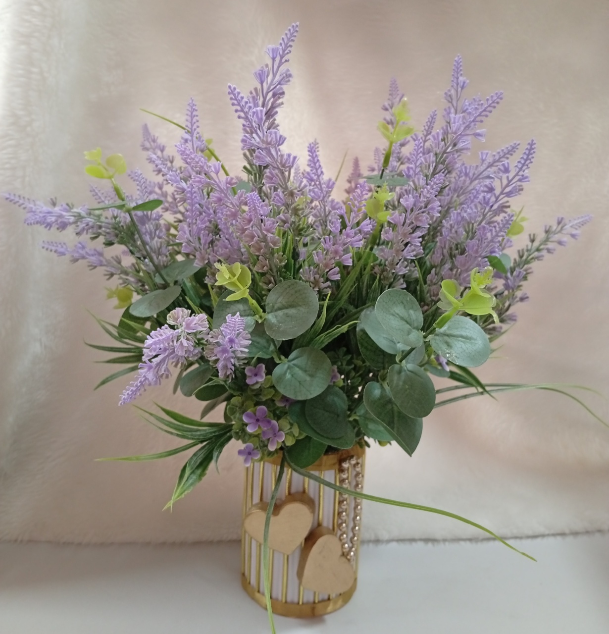 Vasinho Decorativo Flor de Lavanda 1 - Três Marias Festas
