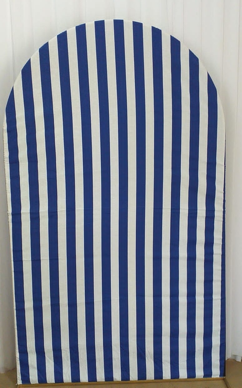 Capa Painel Pirulito - Listrado Azul - Três Marias Festas