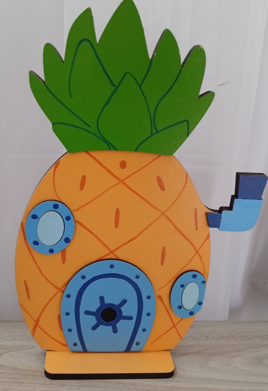 Displays Mdf 3D -  Bob Esponja - Três Marias Festas