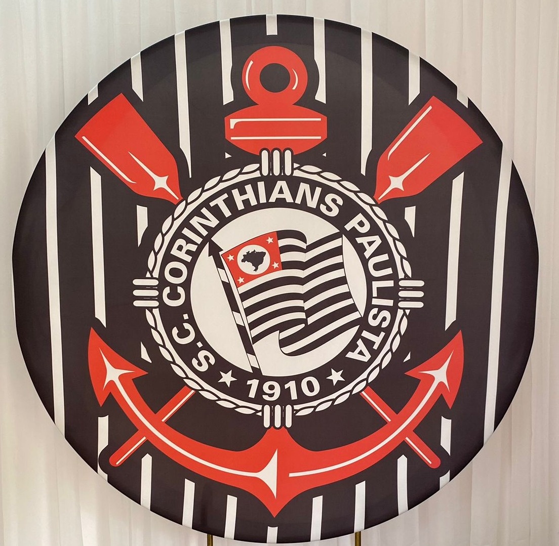Painel Sublimado Corinthians  - Três Marias Festas