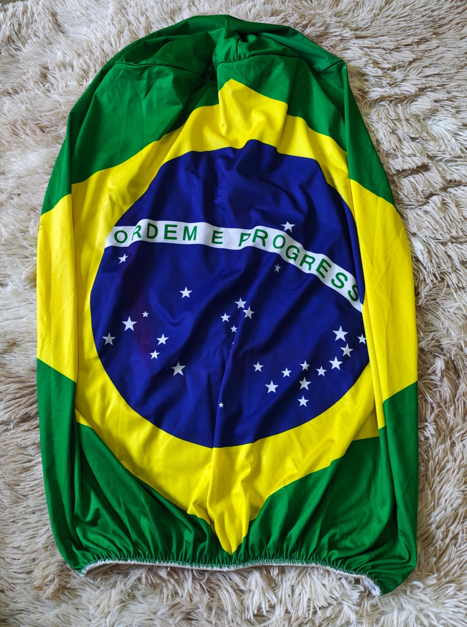 Capa de Cilindro Estampa Brasil - Tamanho M - Três Marias Festas