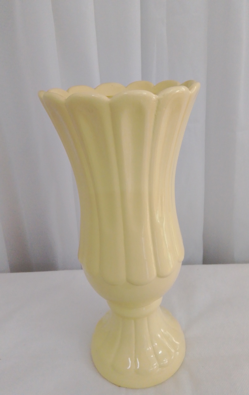 Vaso Cerâmica Alto Amarelo Candy - Três Marias Festas