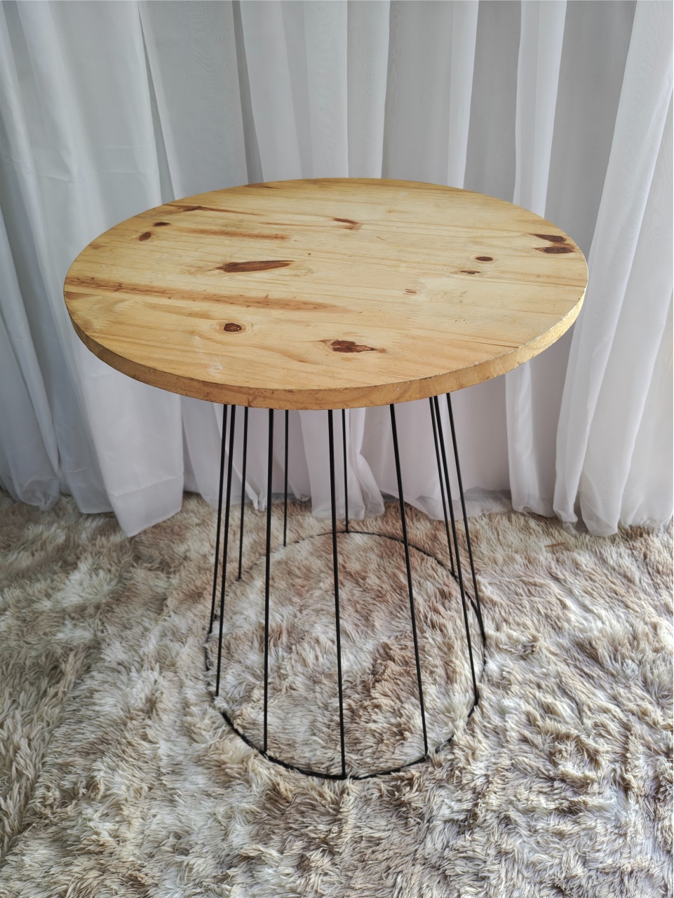 Mesa Aramados Preto G - Três Marias Festas