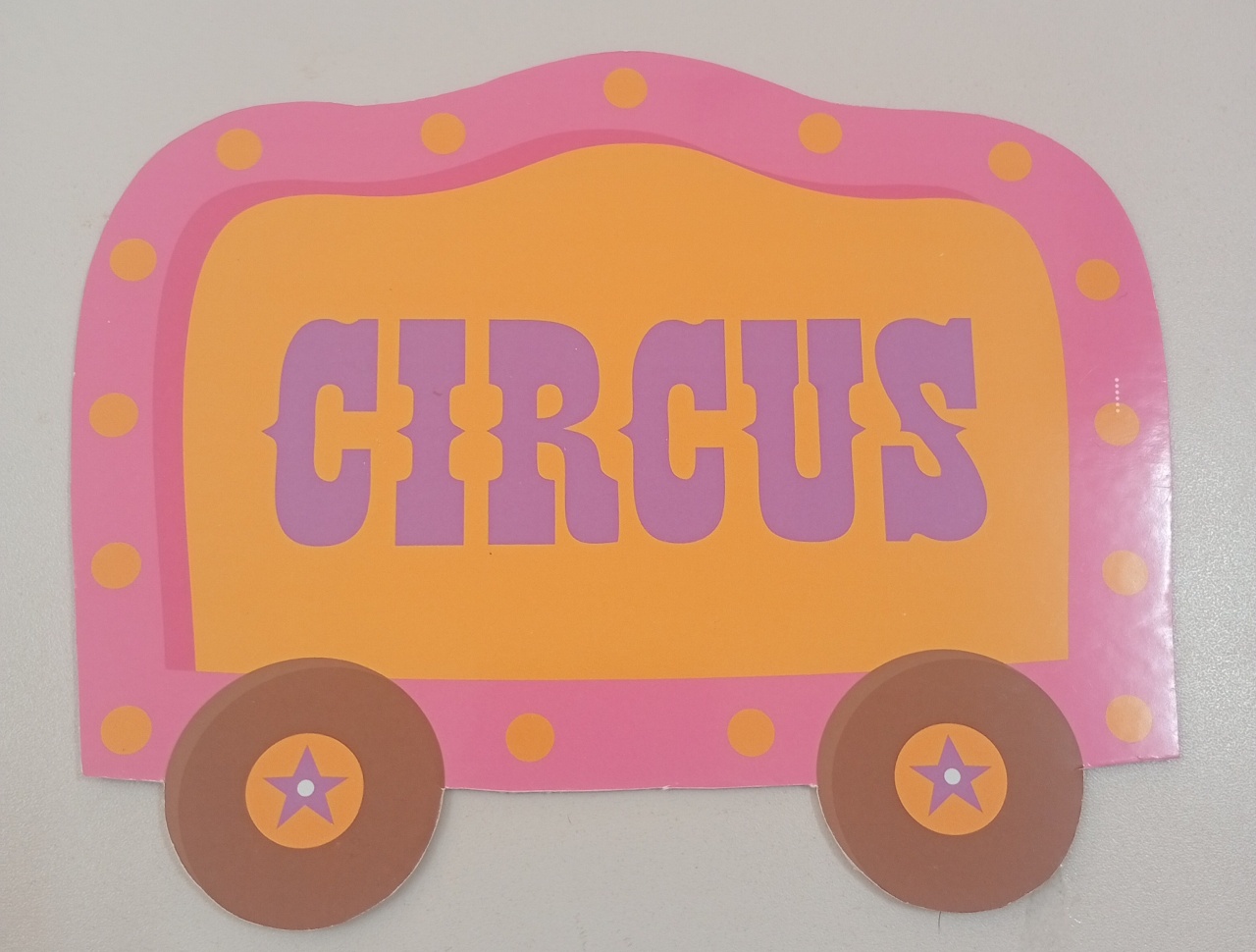 Display Simples - Circo Rosa Mod12 - Três Marias Festas