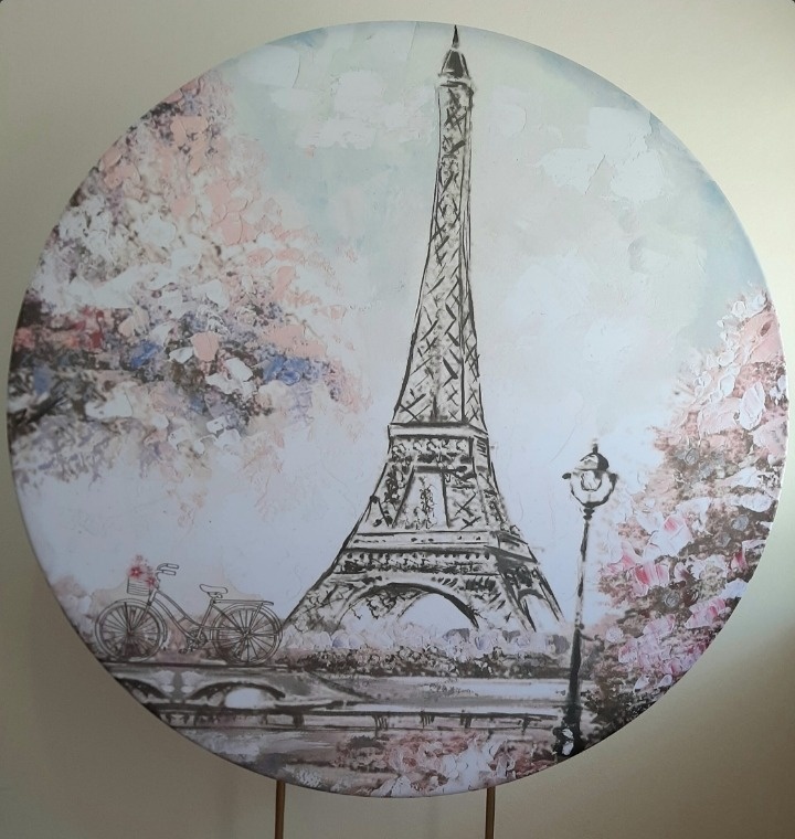 Painel Sublimado Paris  - Três Marias Festas