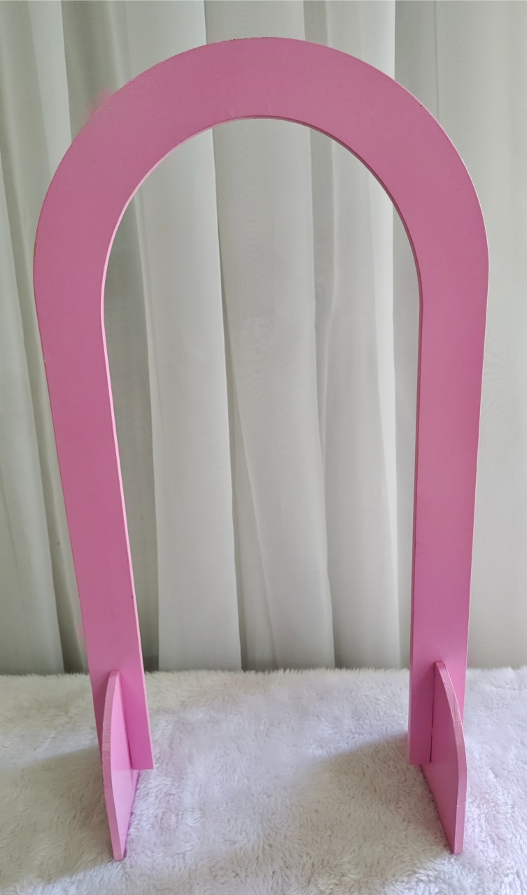 Portal Mini Kit Para Balões Rosa - Três Marias Festas