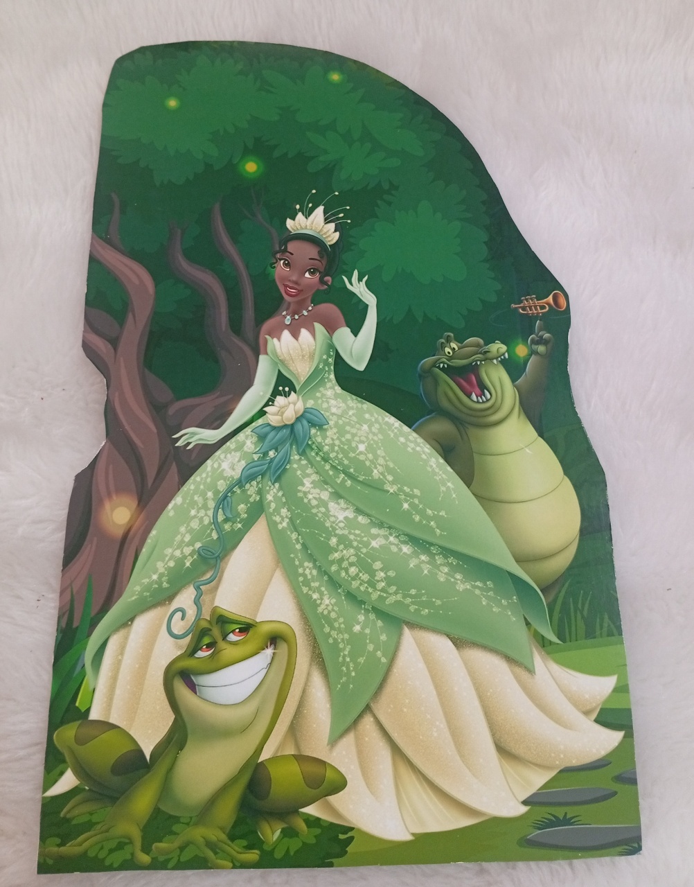 Display Ps - Princesa E O Sapo Tiana Mod2 - Três Marias Festas