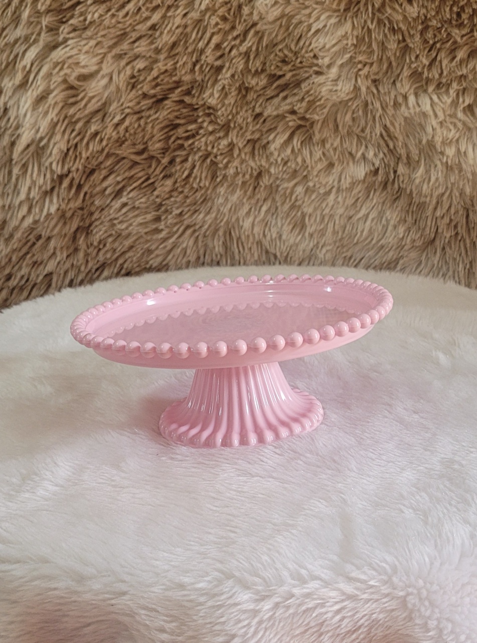 Bandeja / Doceira Rosa Bebê  - Três Marias Festas