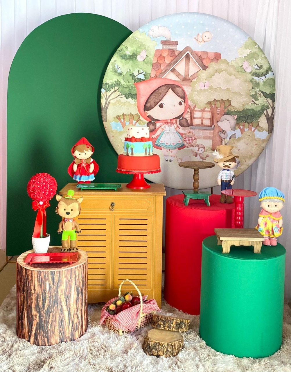 Chapeuzinho Vermelho Cut (Mod1) - Três Marias Festas
