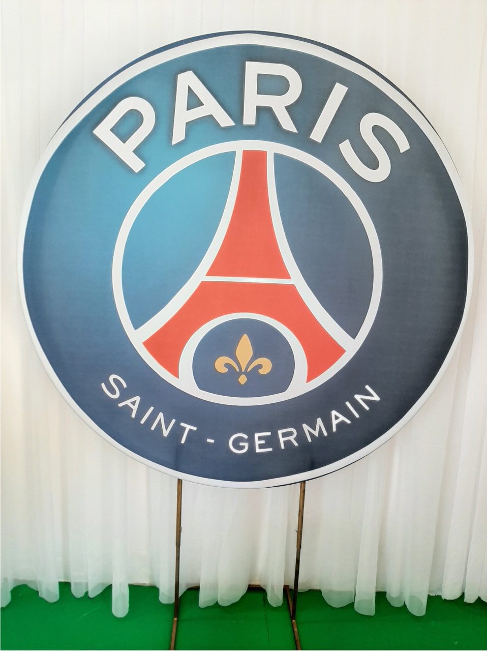 Painel Sublimado Psg (Futebol) - Três Marias Festas