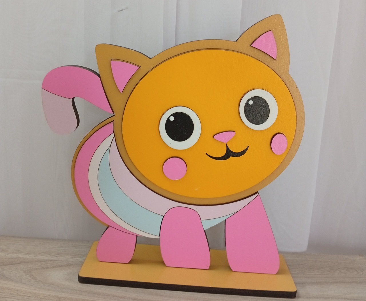 Displays Mdf 3D -  Casa da Gabi Mod2 - Três Marias Festas