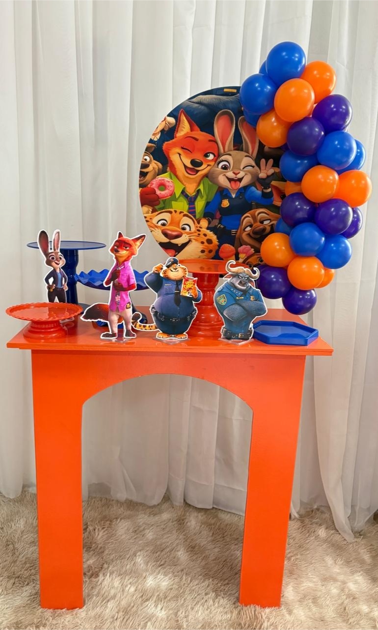 Mini Kit Zootopia - Três Marias Festas