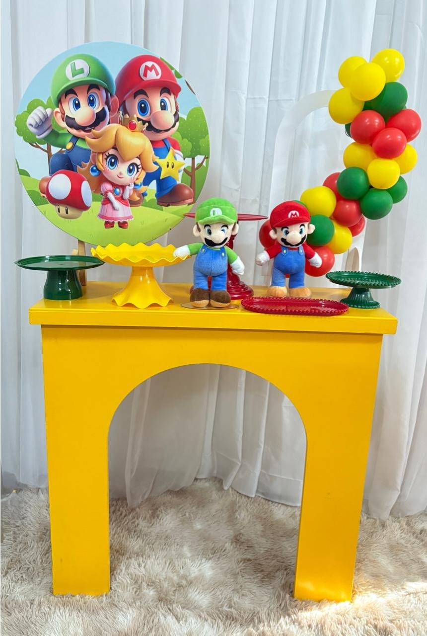 Mini Kit Super Mário Baby - Três Marias Festas