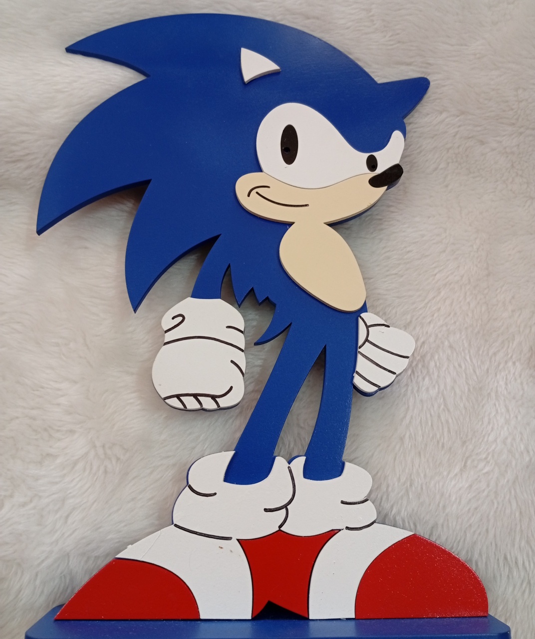 Displays Mdf 3D - Sonic Mod1 - Três Marias Festas