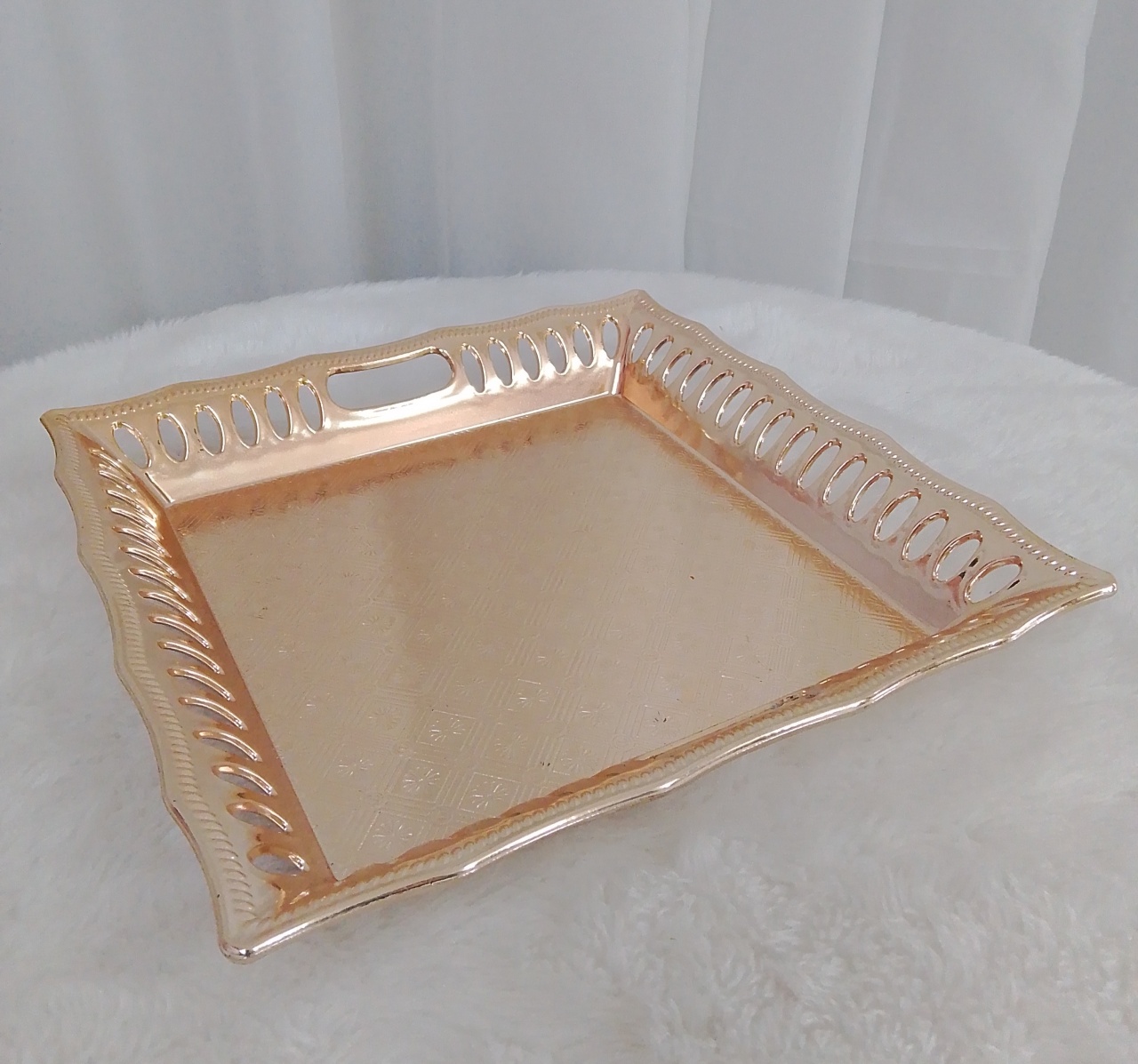 Bandeja / Doceira Cobre Mod2 - Três Marias Festas