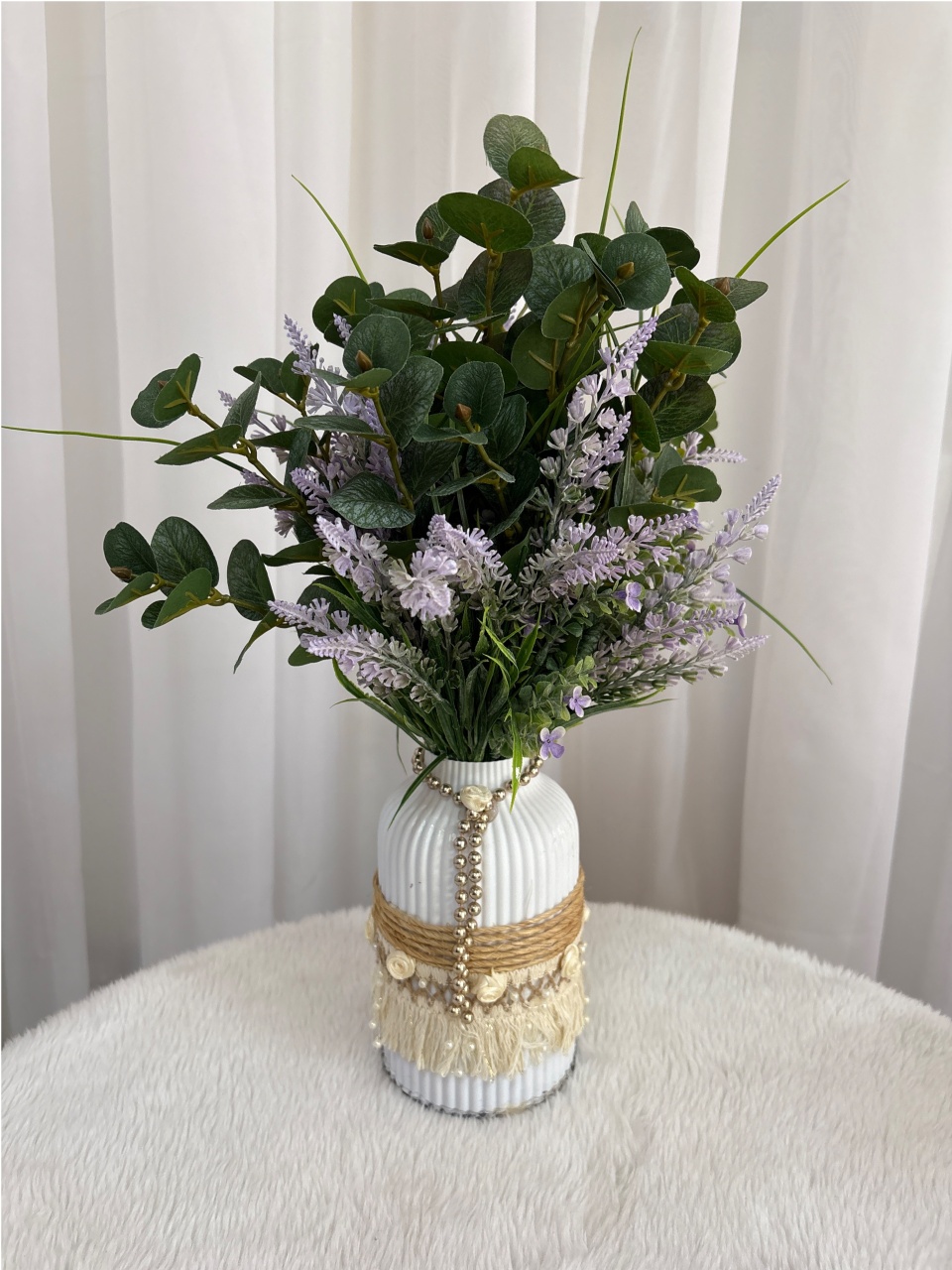 Vasinho Decorativo Flor de Lavanda 2 - Três Marias Festas