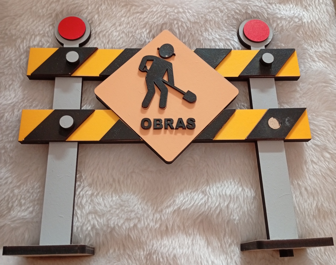 Displays Mdf 3D - Obras Mod1 - Três Marias Festas